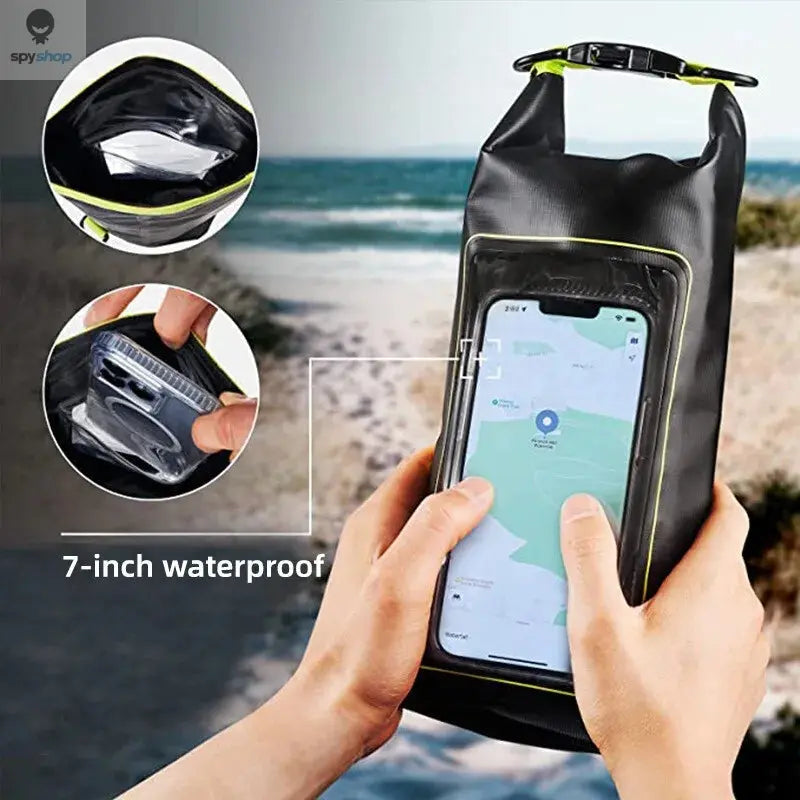 2L Dry Bag Touch Screen Waterproof Bags For Trekking Drifting Rafting Surfing kayak Outdoor Sports Bags Camping Equipment XA394Q 