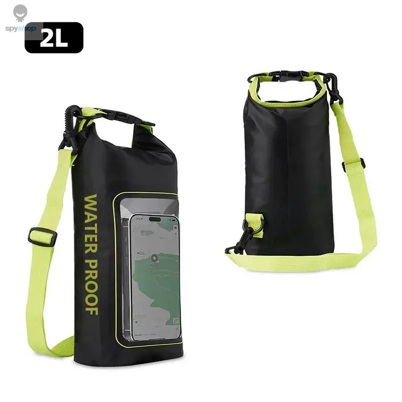 2L Dry Bag Touch Screen Waterproof Bags For Trekking Drifting Rafting Surfing kayak Outdoor Sports Bags Camping Equipment XA394Q 
