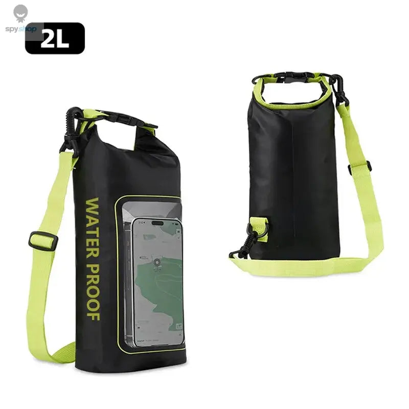 2L Dry Bag Touch Screen Waterproof Bags For Trekking Drifting Rafting Surfing kayak Outdoor Sports Bags Camping Equipment XA394Q 