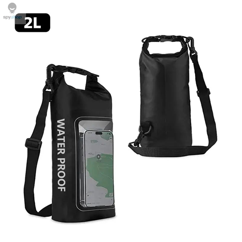 2L Dry Bag Touch Screen Waterproof Bags For Trekking Drifting Rafting Surfing kayak Outdoor Sports Bags Camping Equipment XA394Q 