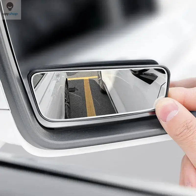 2Pcs 360 Degree Adjustable Blind Spot Mirror Car Auxiliary Rearview Convex Mirror Round Frame Wide Angle Mirrors for Car Reverse 