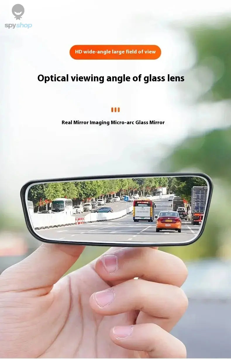 2Pcs 360 Degree Adjustable Blind Spot Mirror Car Auxiliary Rearview Convex Mirror Round Frame Wide Angle Mirrors for Car Reverse 