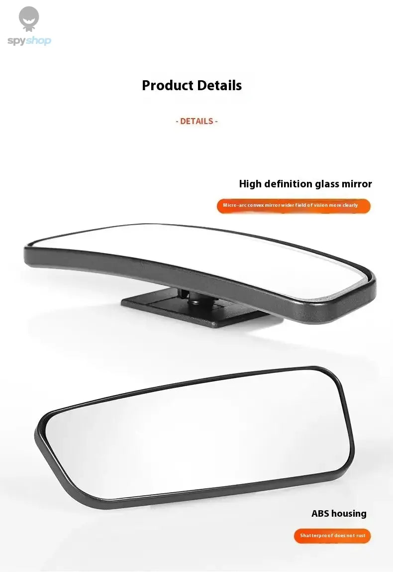 2Pcs 360 Degree Adjustable Blind Spot Mirror Car Auxiliary Rearview Convex Mirror Round Frame Wide Angle Mirrors for Car Reverse 