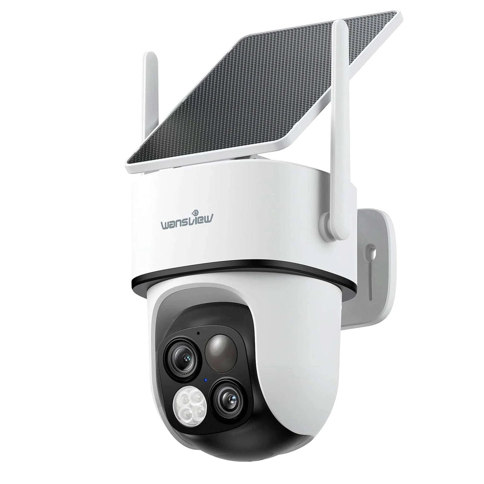 2K Dual Lens Solar Wireless Outdoor PTZ Security Camera-4PCS / Germany