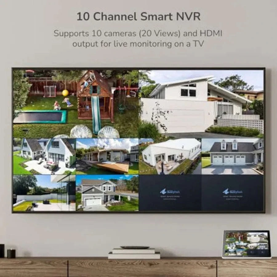 2K Dual-Lens Wireless Security Camera with 360° PTZ-United States / 4CamKit