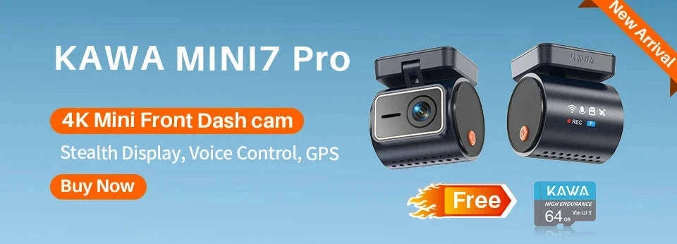 2K Mini Dash Cam with WiFi, Voice Control and Parking Monitor-MINI3 Pro / 32G