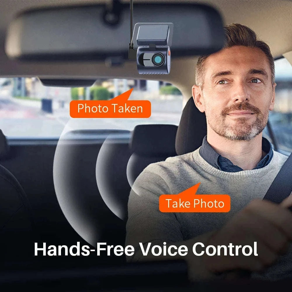 2K Mini Dash Cam with WiFi, Voice Control and Parking Monitor-MINI3 Pro / 32G