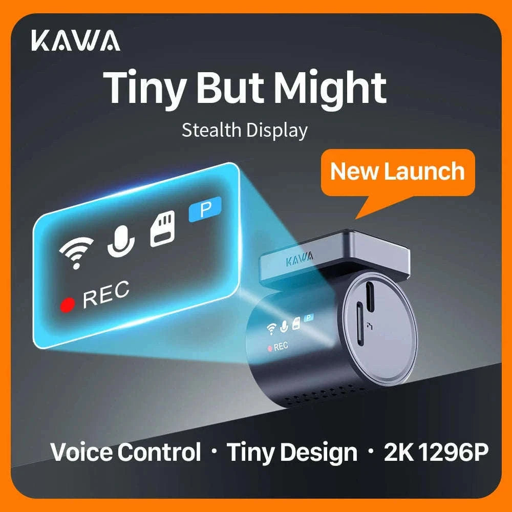 2K Mini Dash Cam with WiFi, Voice Control and Parking Monitor-MINI3 Pro / 32G
