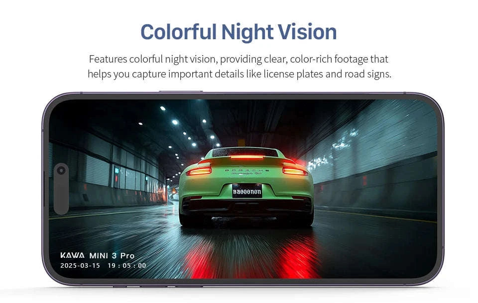 2K Mini Dash Cam with WiFi, Voice Control and Parking Monitor-MINI3 Pro / 32G