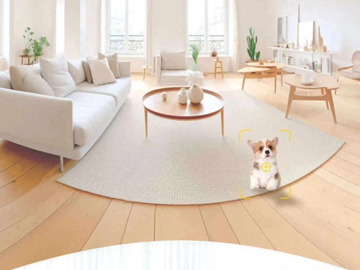 2K Pet Camera with App, Dual-Band WiFi, 360° Pan & Tilt, 2-Way Audio, Night Vision-USB