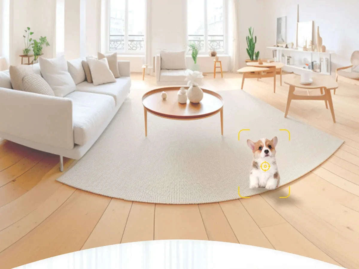 2K Pet Camera with App, Dual-Band WiFi, 360° Pan & Tilt, 2-Way Audio, Night Vision-USB