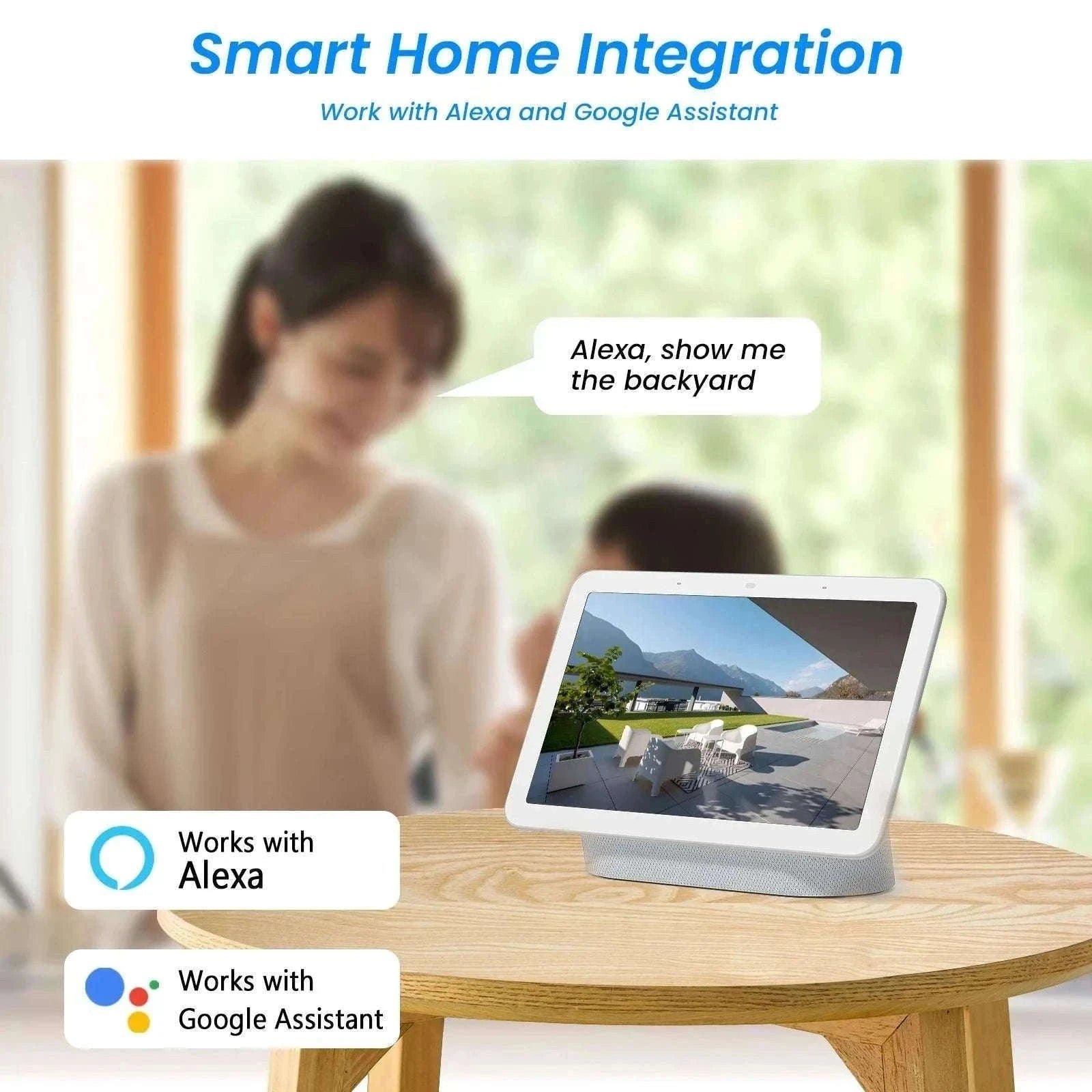 2K Solar Security Camera Wireless Outdoor with Night Vision & Audio-1PC 2K Solar Camera / China Mainland