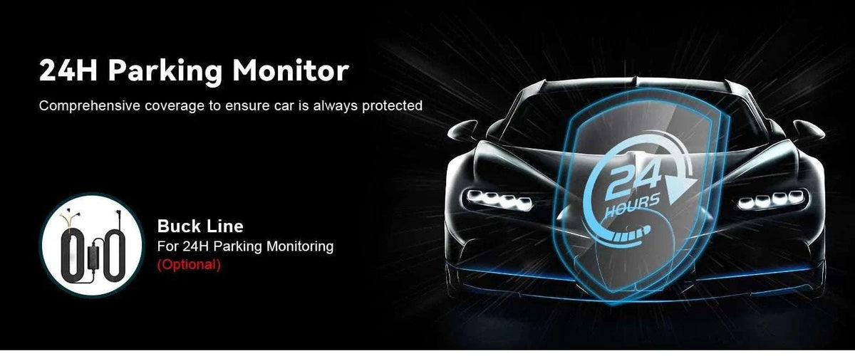 2K WiFi Dash Cam with Night Vision and GPS Support-Only S40 Dashcam / 64G