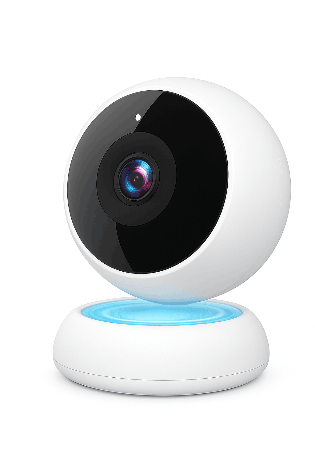 2K WiFi Security Camera Outdoor Magnetic Wireless with Night Vision-White