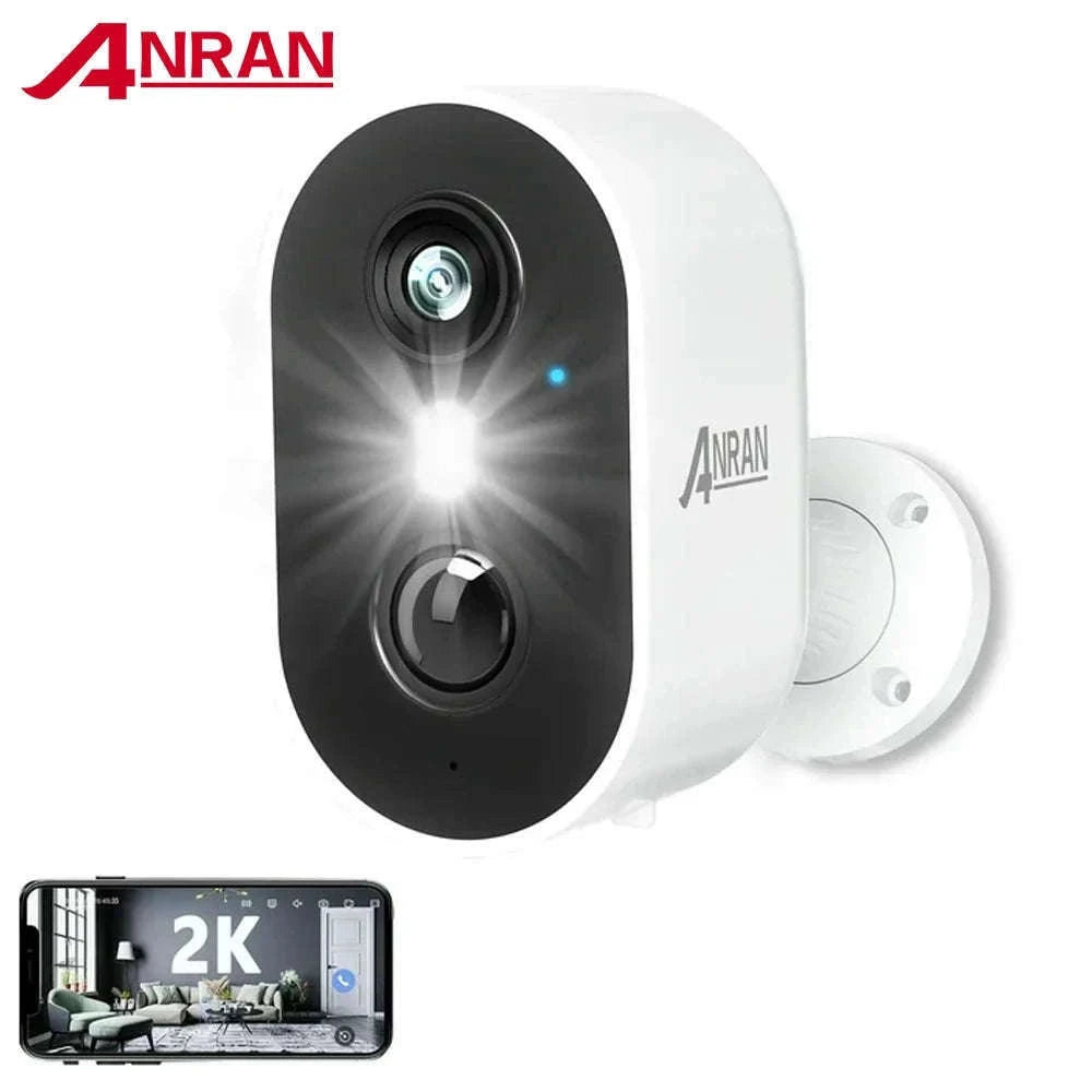 2K Wireless Security Camera with Battery & Motion Detection-2K Battery Camera / United States