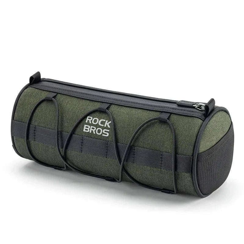 2L Bicycle Handlebar Bag with Shoulder Strap & 3-Point Mount-W009 / About 2L
