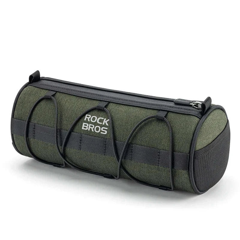 2L Bicycle Handlebar Bag with Shoulder Strap & 3-Point Mount-W009 / About 2L