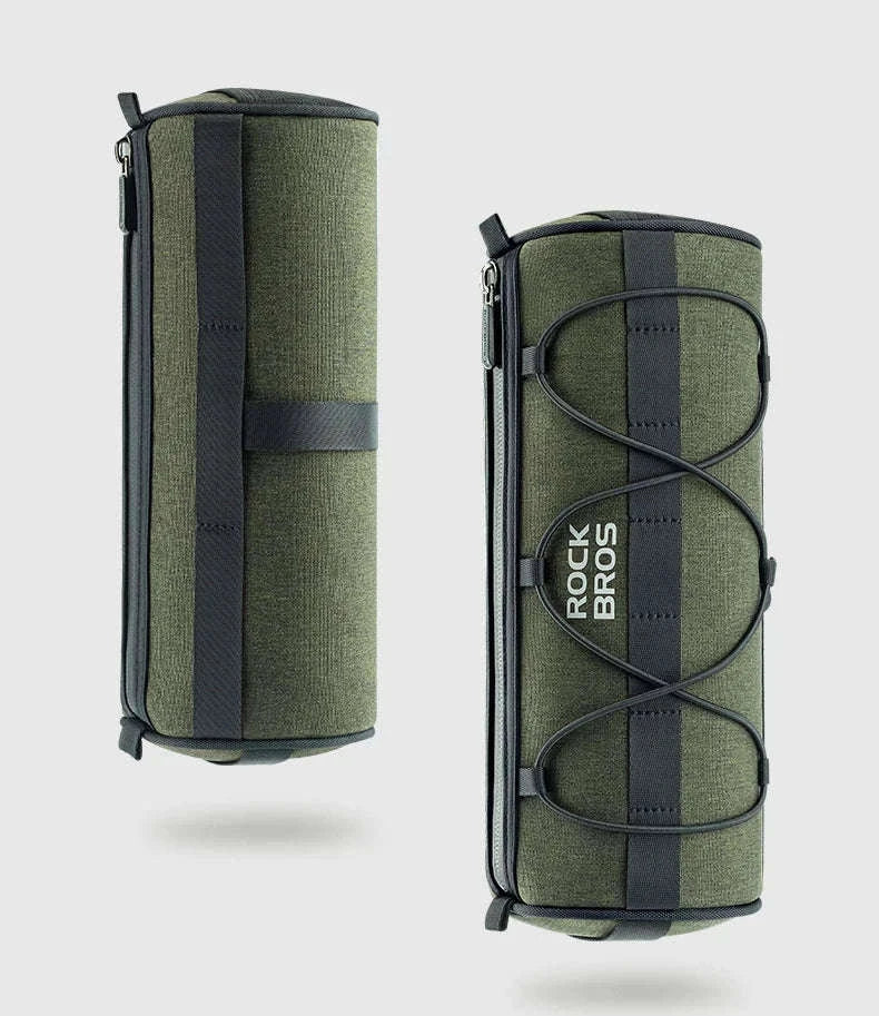 2L Bicycle Handlebar Bag with Shoulder Strap & 3-Point Mount-W009 / About 2L