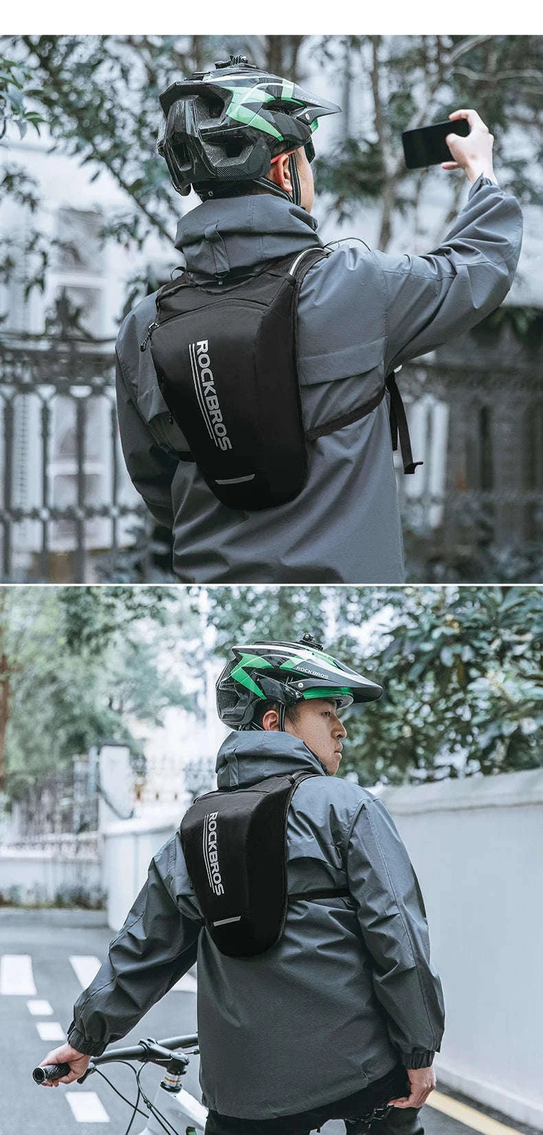 2L Hydration Backpack Running Vest with Water Bladder-30170009001