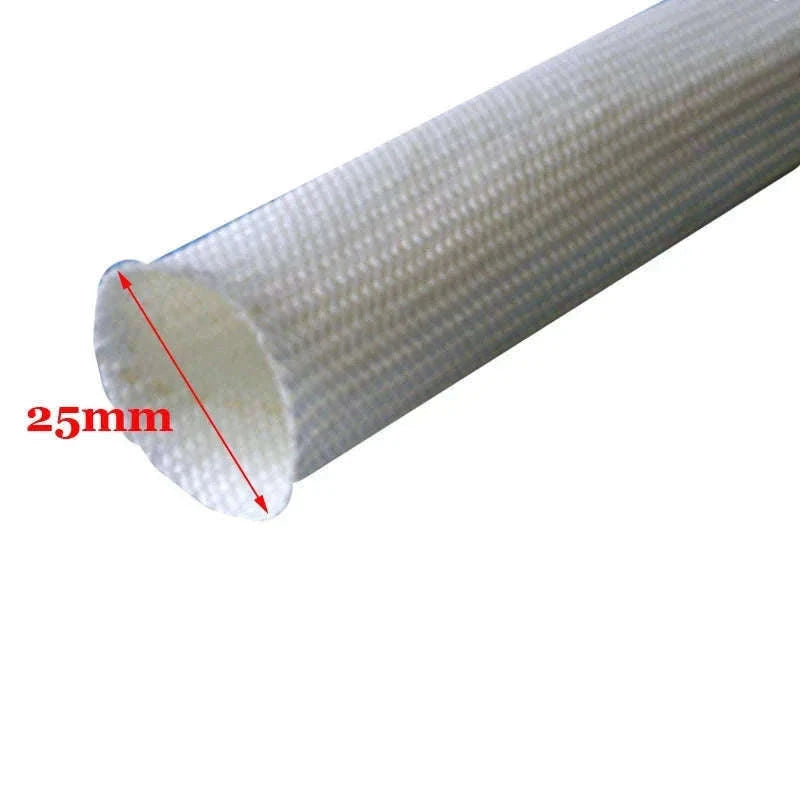 2M Glass Fibre Exhaust Hose Lagging for 22–24mm Heater Pipes-Default Title