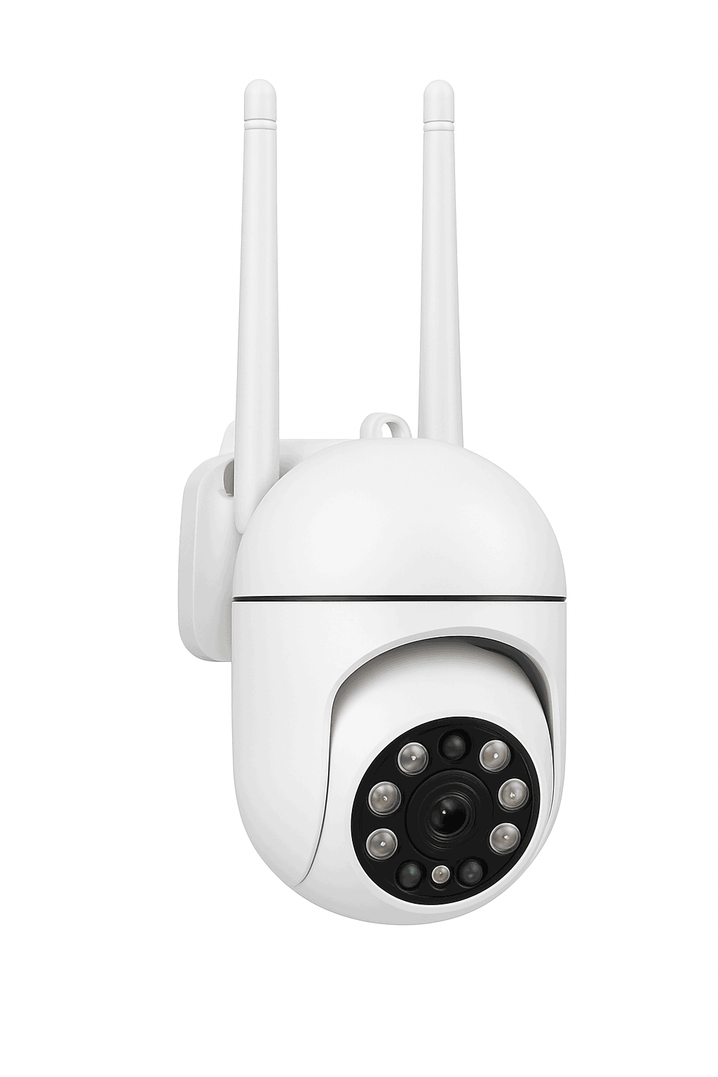 2MP Outdoor WiFi Security Camera with Color Night Vision & 2-Way Audio-US Plug