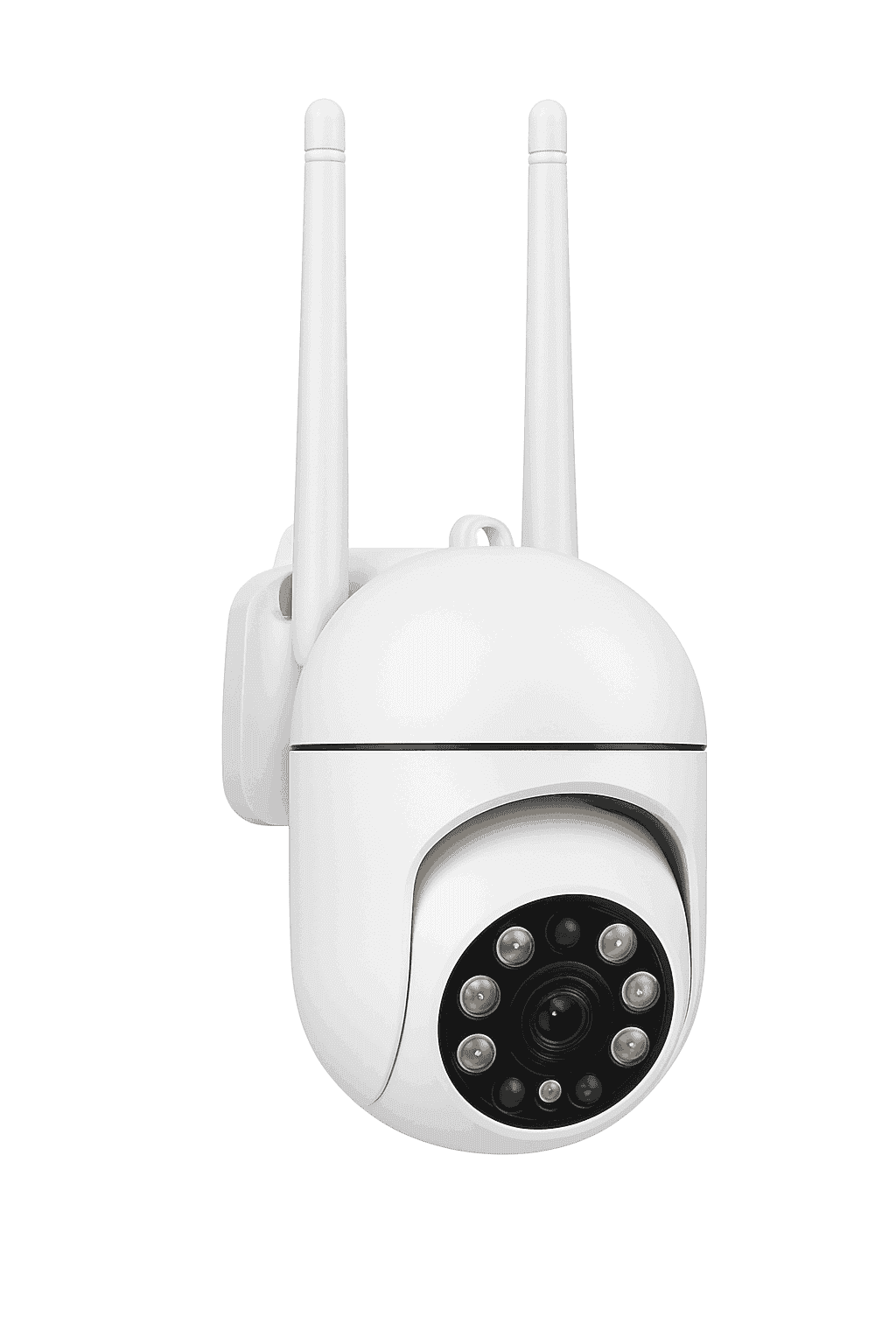 2MP Outdoor WiFi Security Camera with Color Night Vision & 2-Way Audio-US Plug