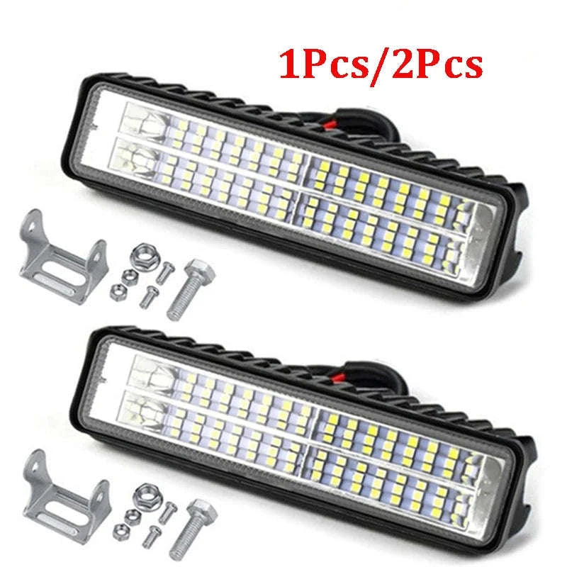 2pc 84W 28LED Car Work Light 12V High Bright Spotlight-84w 4PCS