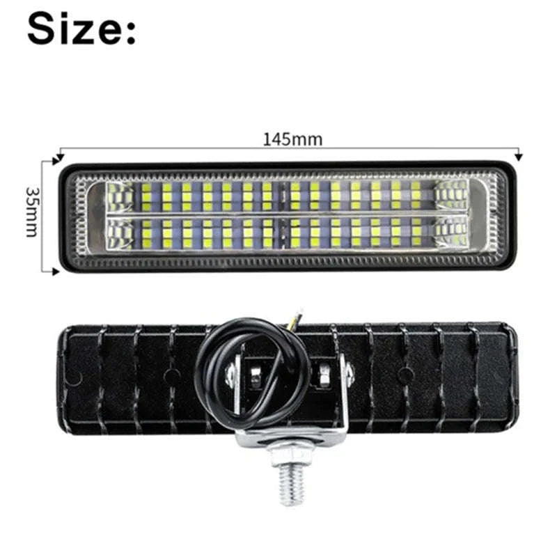 2pc 84W 28LED Car Work Light 12V High Bright Spotlight-84w 4PCS