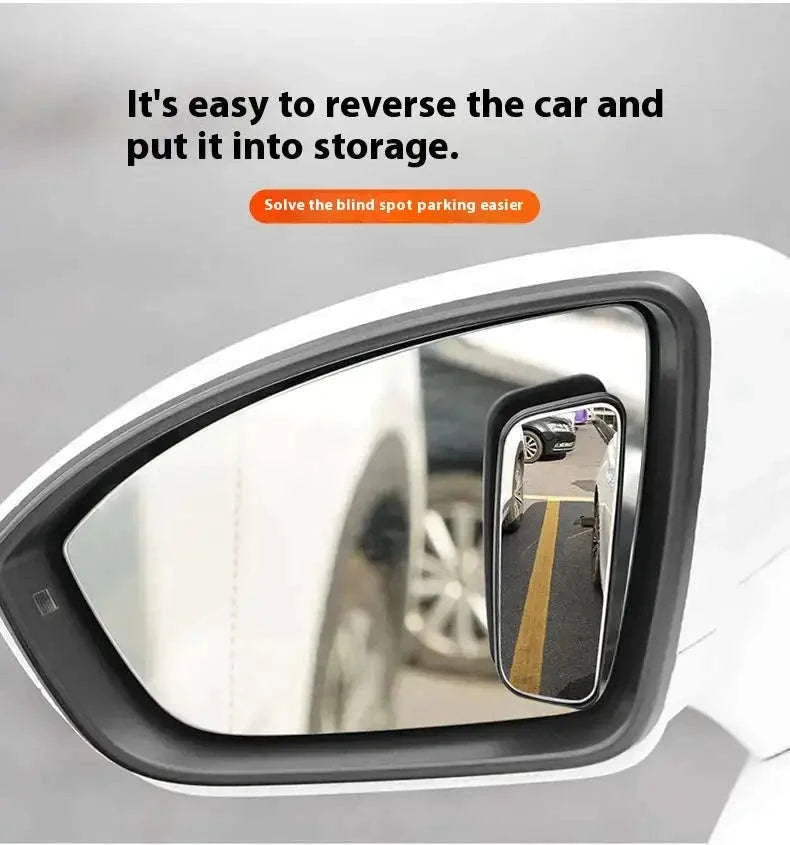 2Pcs 360° Adjustable Blind Spot Mirror Set-1 set