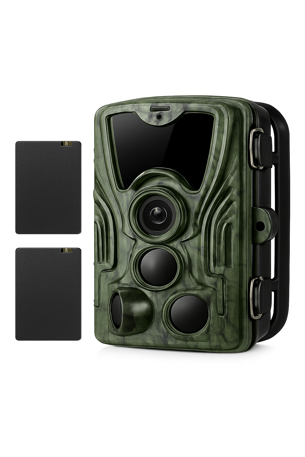 20MP Wildkamera Doppelpack mit 5000mAh Akku & Nachtsicht