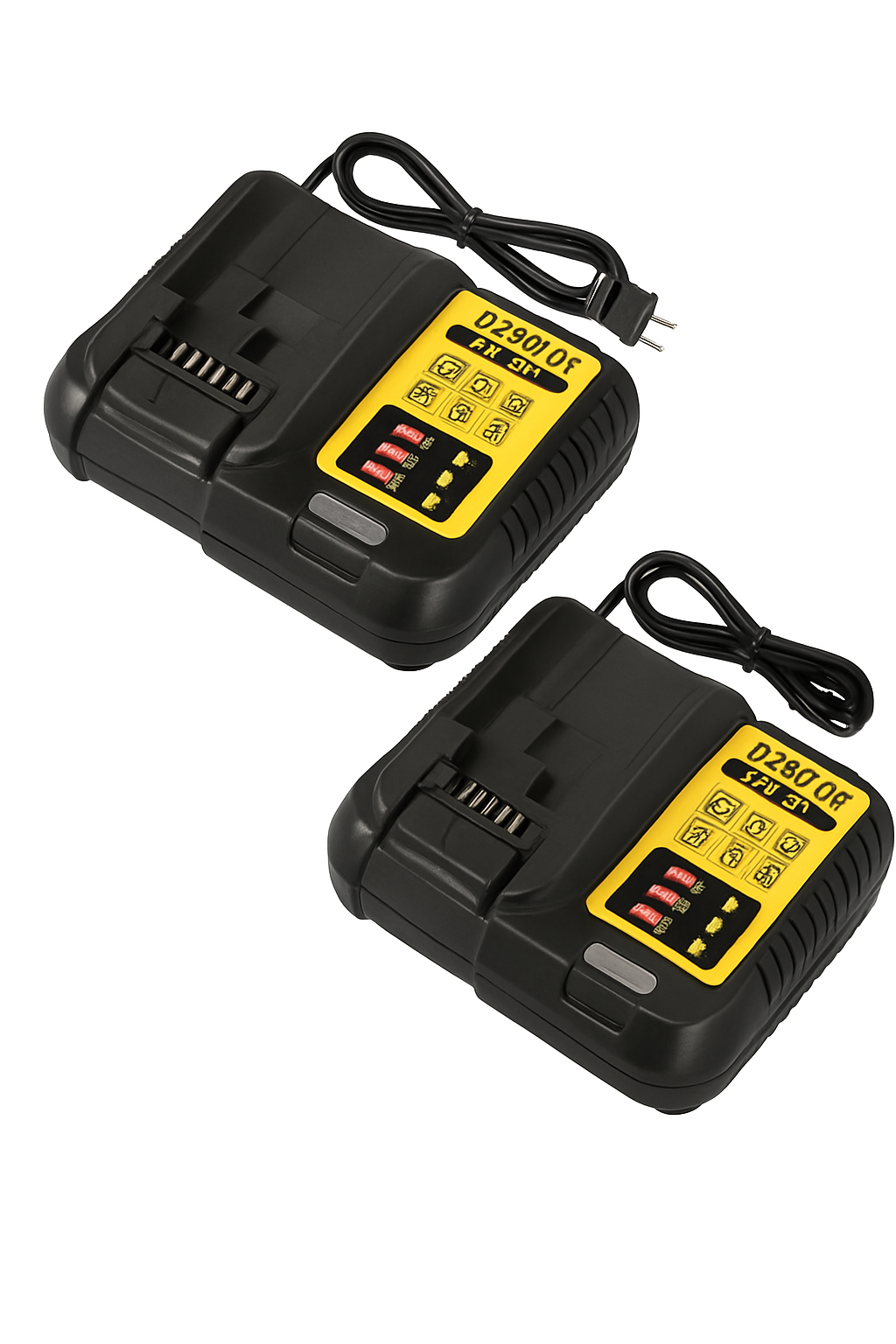 2-Piece 12V/20V Battery Charger Set