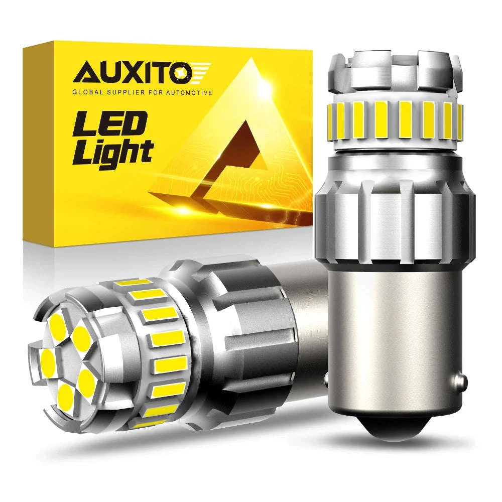 2pcs Canbus LED Bulb 1200LM 12V White 6500K-T15 / China Mainland / 6500K