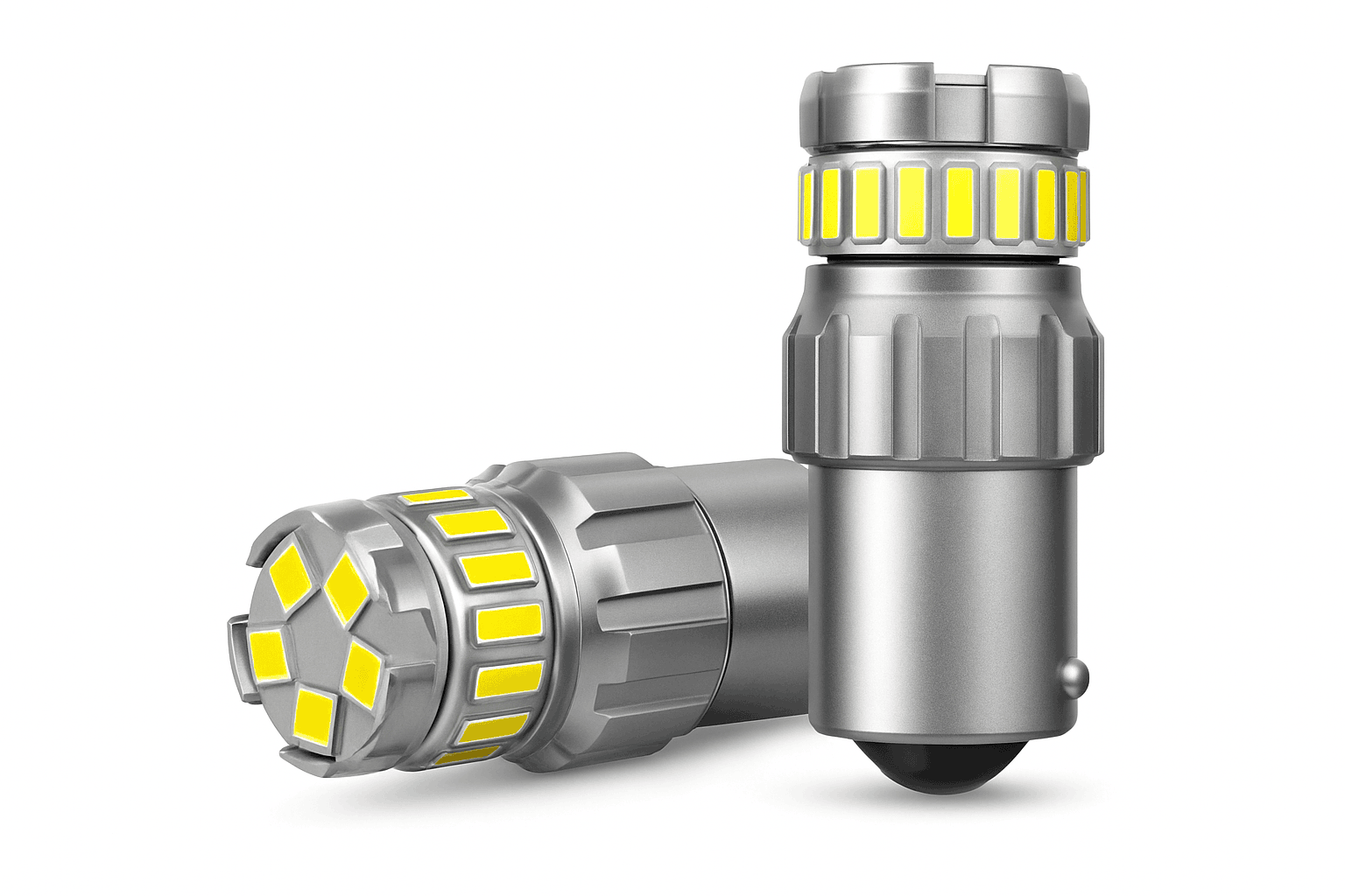 2pcs Canbus LED Bulb 1200LM 12V White 6500K-T15 / China Mainland / 6500K