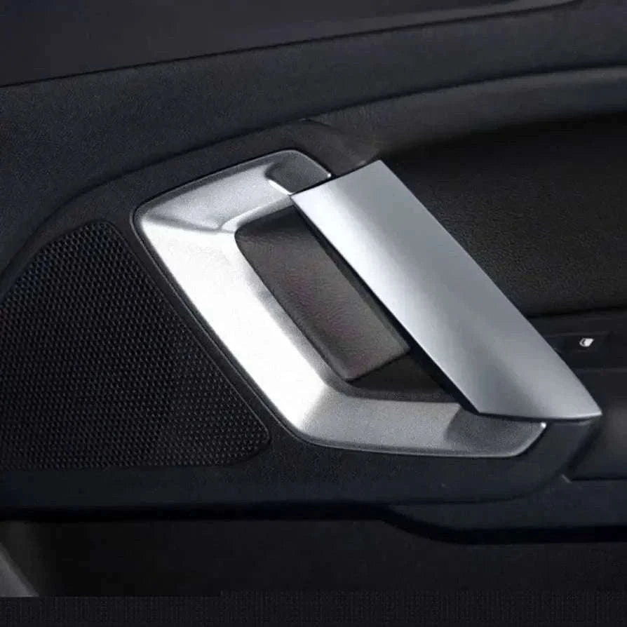 2pcs Car Door Handle Trim Covers for Peugeot 408 308 308S-Australia / Red
