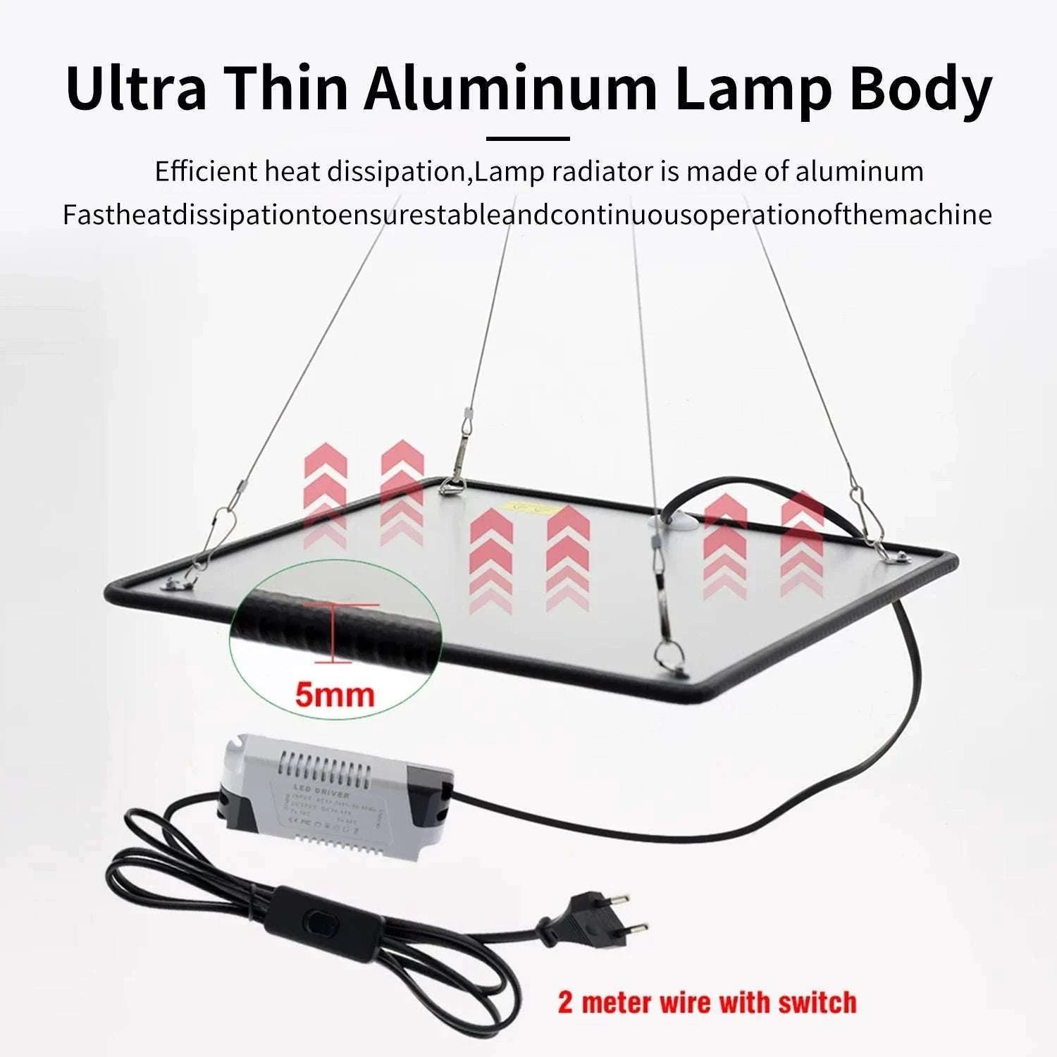 2PCS Full Spectrum LED Grow Lights 1200W Quantum Boards 1x1ft-2pcs / EU / 1200W|france