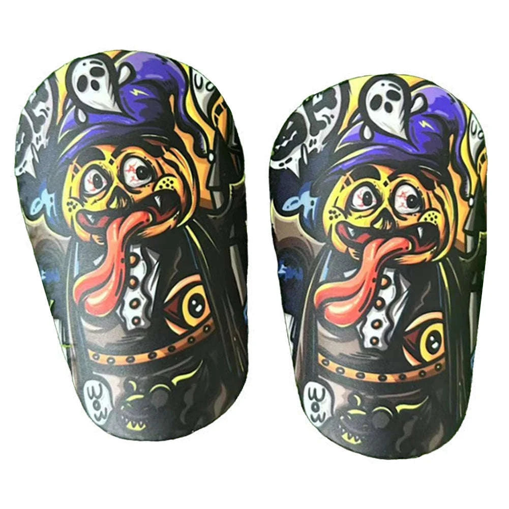 2pcs Lightweight Shin Pads for Confident Soccer Protection-D / 10X6 CM / spain