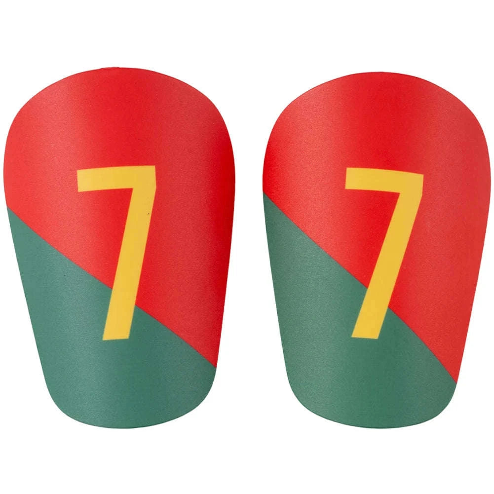 2pcs Lightweight Shin Pads for Confident Soccer Protection-D / 10X6 CM / spain