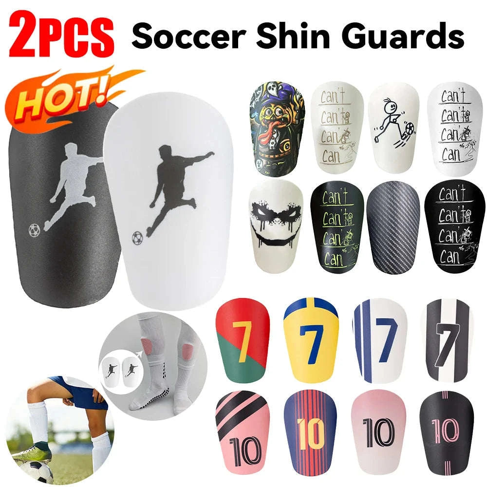 2pcs Lightweight Shin Pads for Confident Soccer Protection-D / 10X6 CM / spain