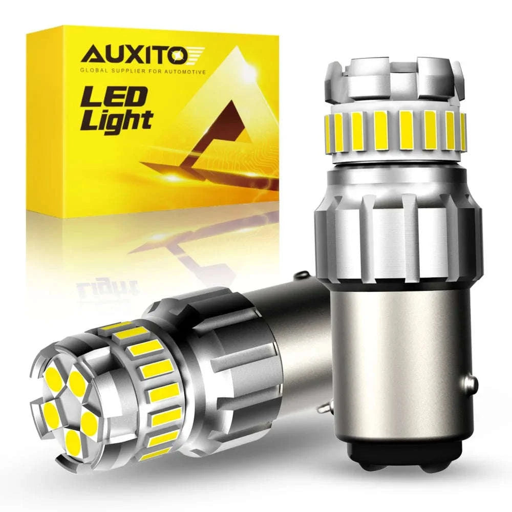 2pcs P21W LED Canbus Bulbs 6500K White-T15 W16W 921 912 / China Mainland / 6500K White
