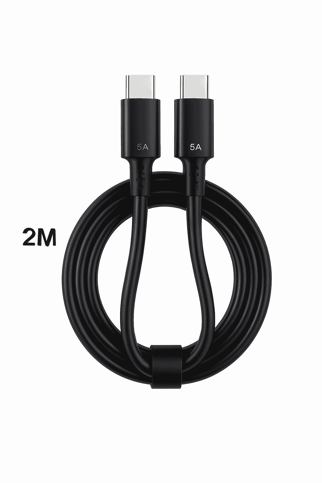 2PCS PD 45W USB C Cable for Samsung & More-45W-Black White / 1.5m