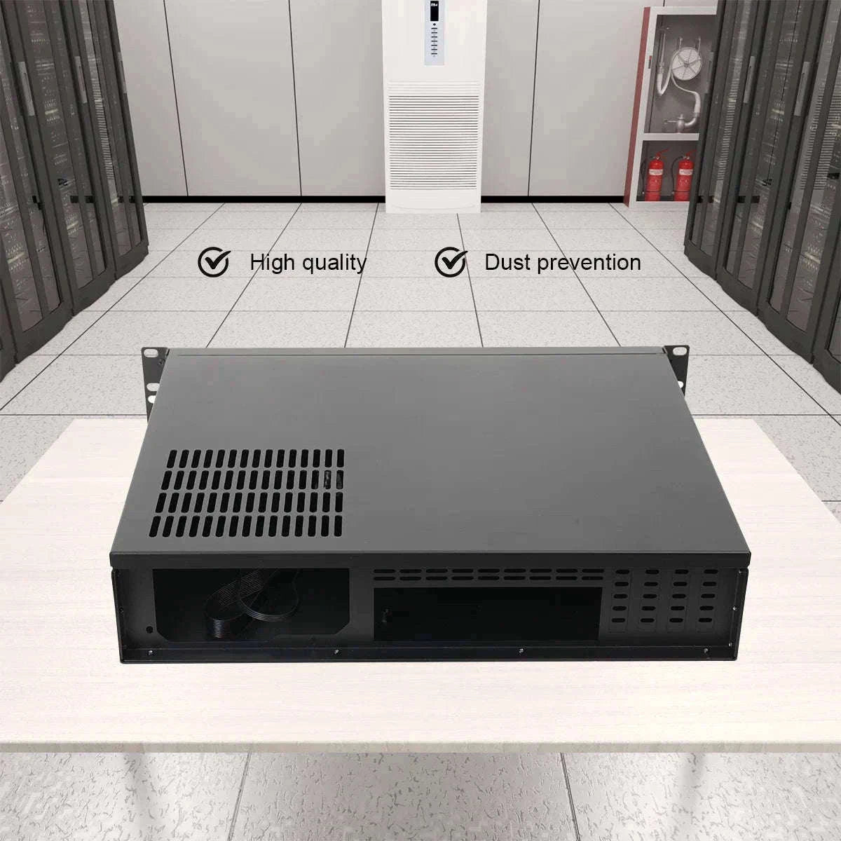 2U Ultra Short Rack Server Case 35cm Depth Micro ATX Mini ITX-United States