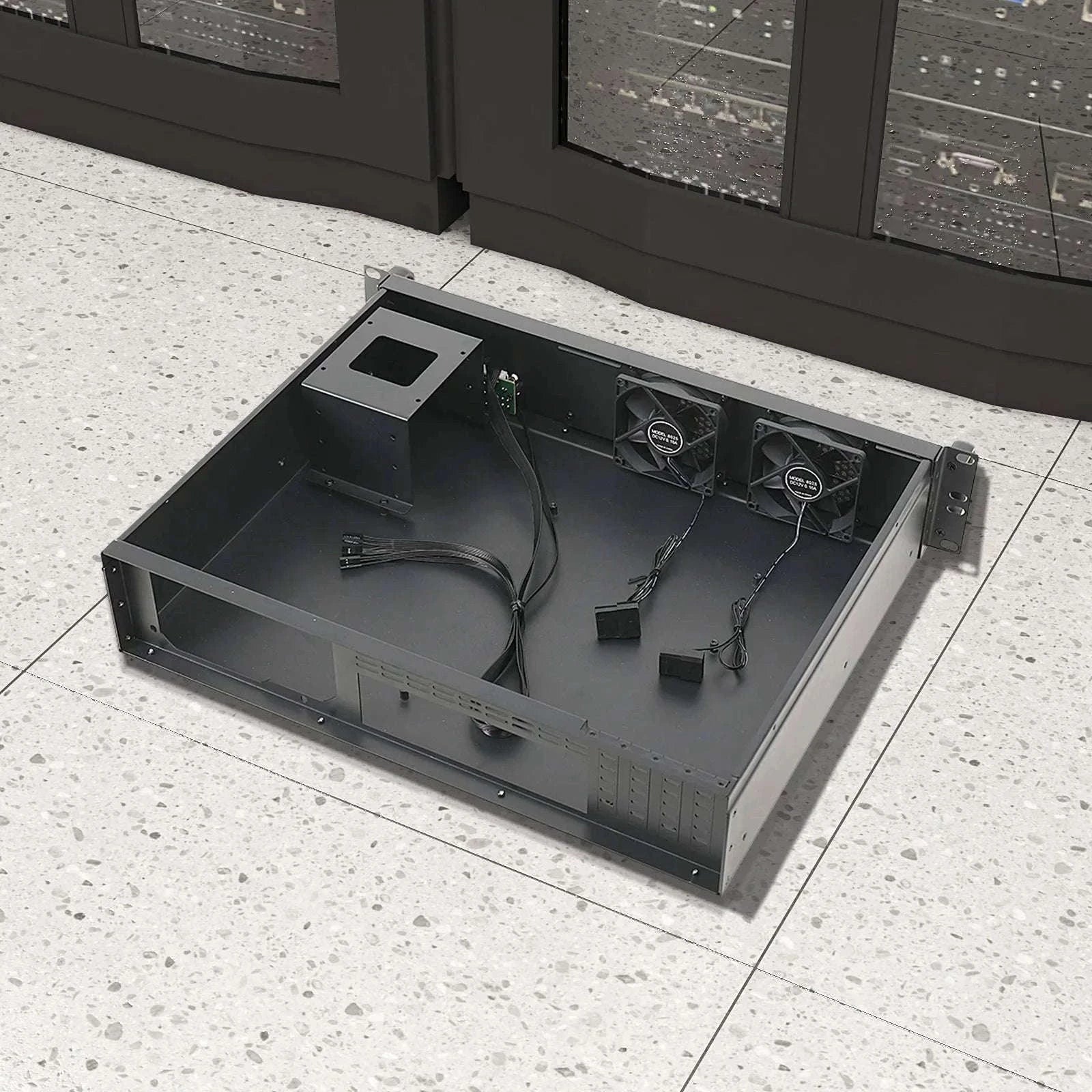 2U Ultra Short Rack Server Case 35cm Depth Micro ATX Mini ITX-United States