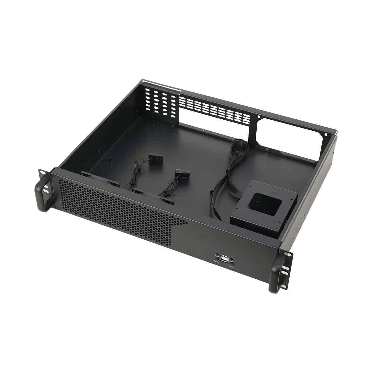 2U Ultra Short Rack Server Case 35cm Depth Micro ATX Mini ITX-United States