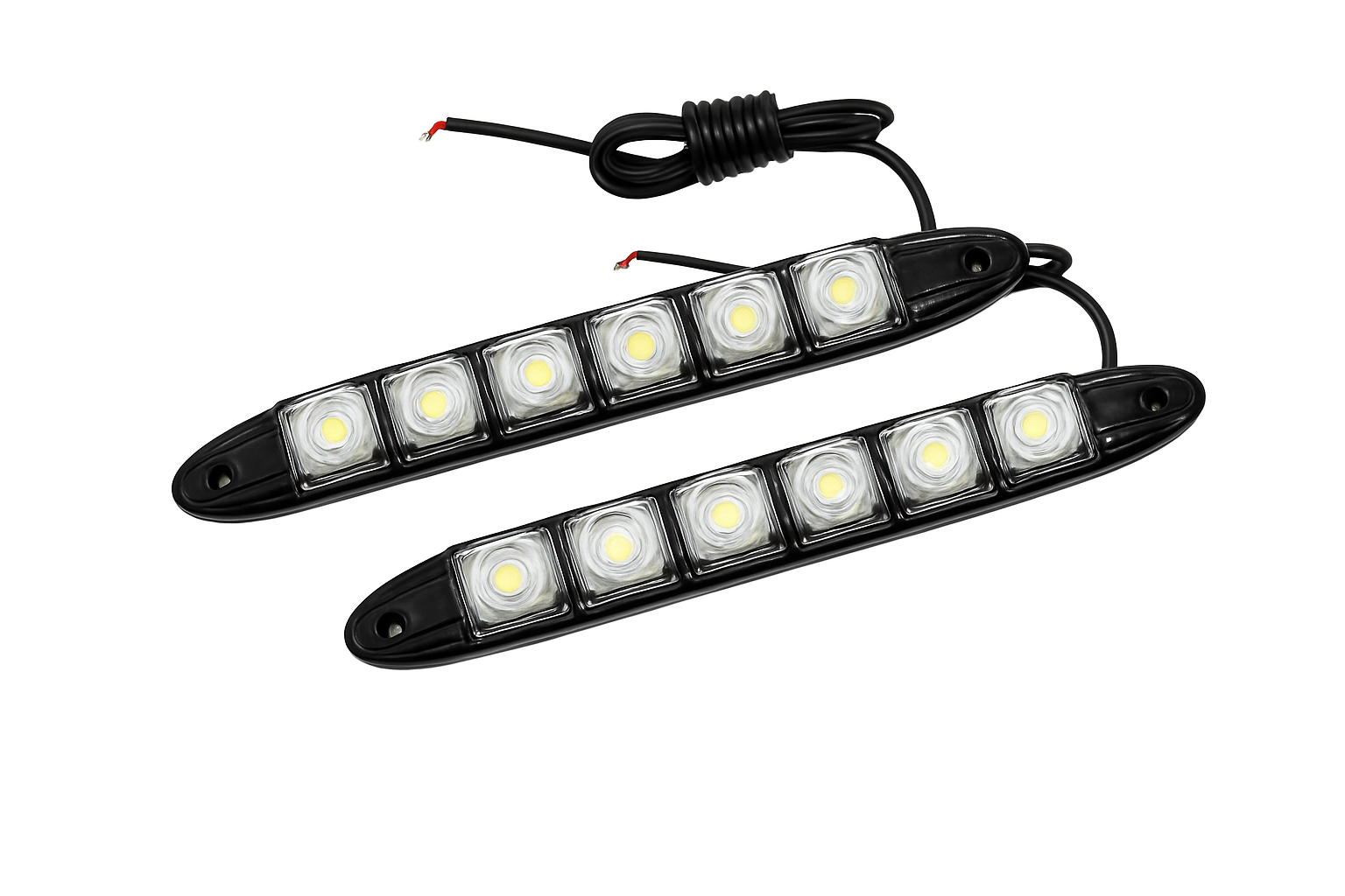 Flexible Daytime Running Lights 12V White 2pcs