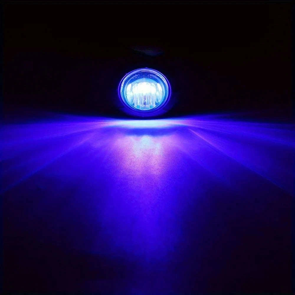 3/4-Inch LED Side Marker Lights for 12V Vehicles-Blue / 20PCS