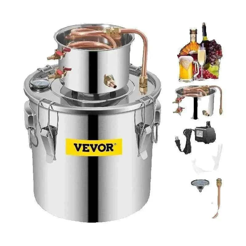 3/5/8 Gal Stainless Steel Copper Distiller Kit with Pump-8 Gal / CZECH REPUBLIC