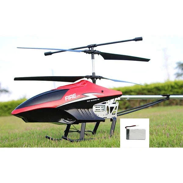3.5CH 80cm Extra‑Durable RC Helicopter Drone-Silver