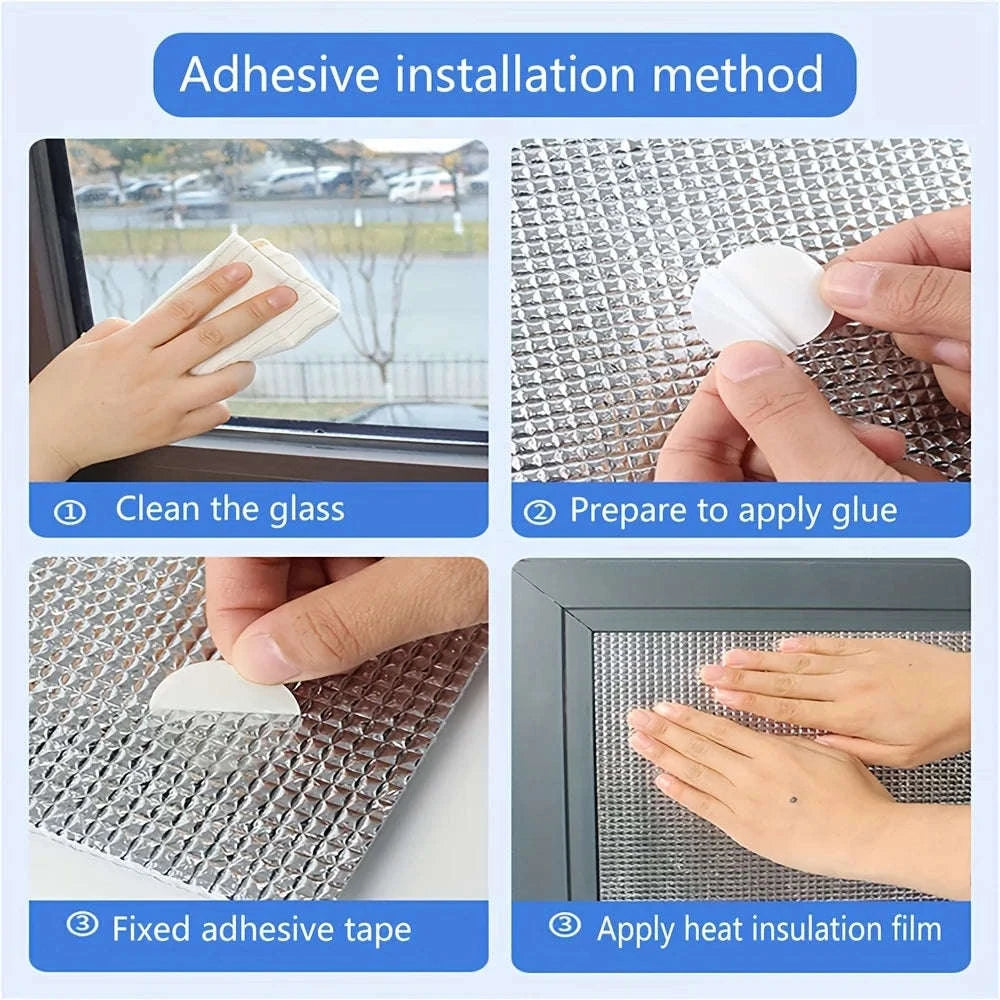 3.5mm Double-Sided Reflective Aluminum Foil Insulation Roll 50x300cm-Germany / 3.5mm-50x300cm