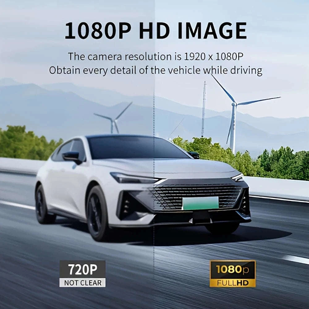 3 Channel Dash Cam 1080P Front Rear Interior Camera with WiFi Night Vision Parking Mode-X01-NOWIFI-2CAM / NONE