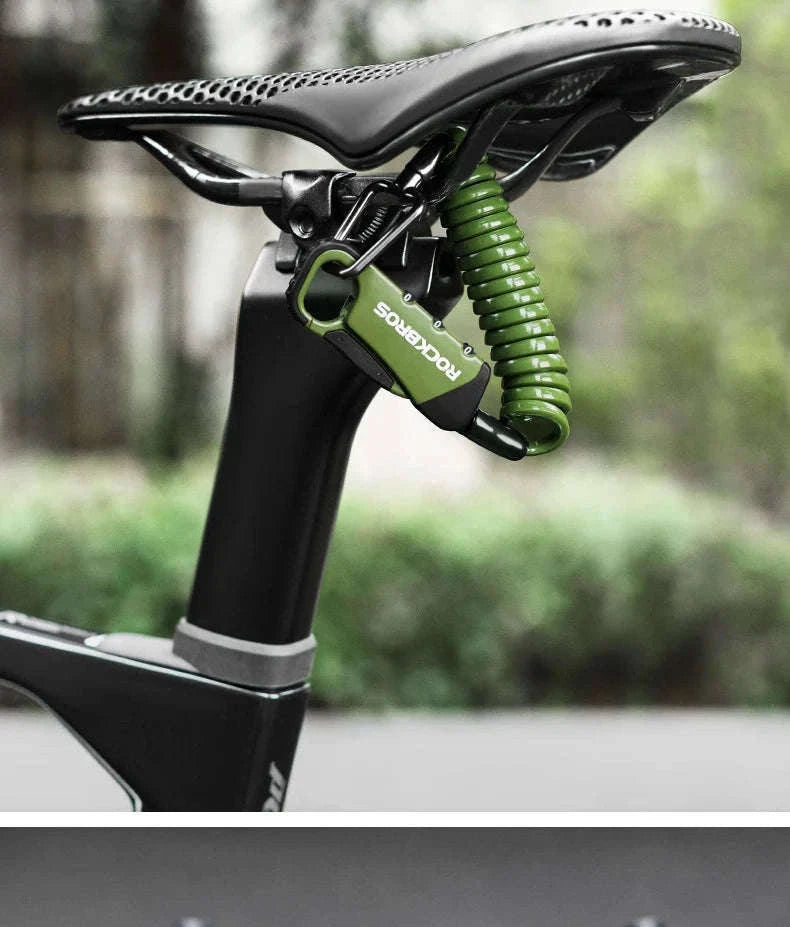 3-Digit Bicycle Cable Lock, 120cm Anti-Theft Lock-RBK6N-OR